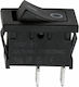 Set 10 On-off Rocker Switches 250v 6a Spst Panel Switch 2 Pins Black Color Set 10 Pieces