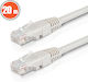 Professional Utp Cat6 Network Cable 20m Rj45 Internet Patch Gray