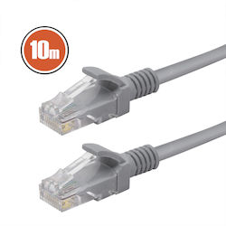 Utp Netzwerkkabel Cat5e 10m Rj45 Internet Patch Grau Utp Netzwerkkabel Cat5e 10m Rj45 Internet Patch Grau