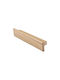 Finetto Furniture Handle Made of Oak Wood with Hole Centers 128mm 273-UPR0066#12