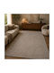 Soft Touch Wohnzimmer Teppich Rechteckig Beiges 200x290cm