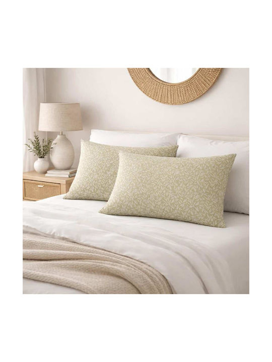 Astron Italy Emelia Pillowcase Olive 52x72cm