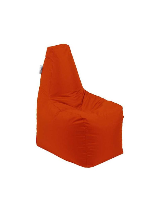 Pufrelax Sitzsack Wasserdichte Neon Orange 50x40x55cm