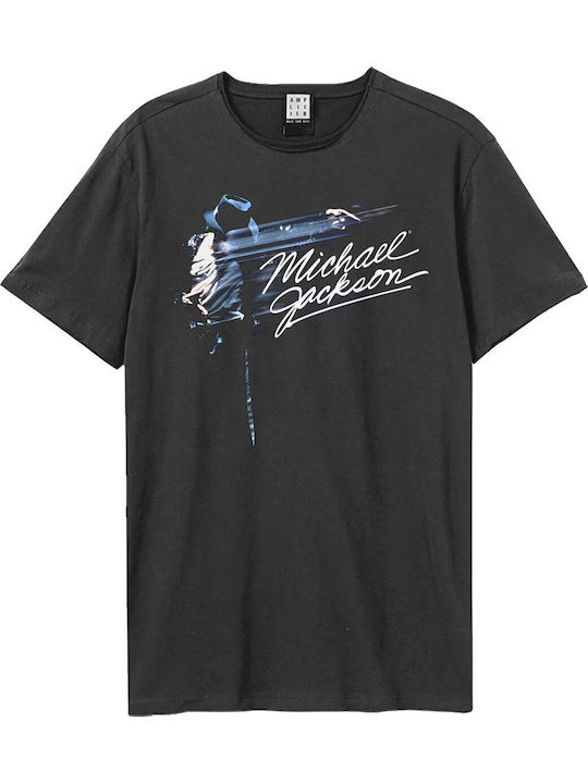 Amplified Michael Jackson King Pop T-shirt Charcoal Unisex Zave210n415-cha