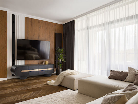 Wohnzimmer TV-Einheit Rosa Gold