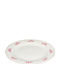 Shallow Pink Porcelain Plate with Diameter 27cm