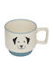 Ceașcă Cafea Ceramică Albastră 300ml
