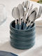 Cutlery Set Blue 24 Pieces