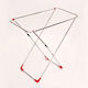 Aplostrak Folding Floor Clothes Drying Rack Made of Aluminum with Hanging Length 12m