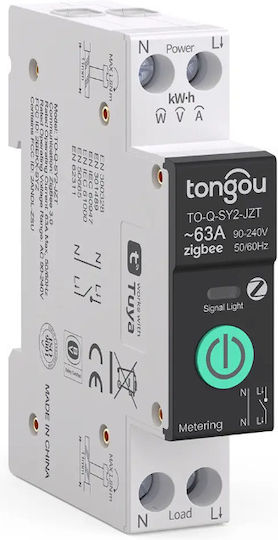 Ac Smart Contactor Tongou To-q-sy2-jzt Zigbee Max 63A