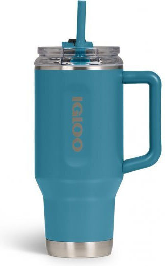 Igloo Handled Tumbler Θερμός 946ml Lilac με Καλαμάκι και Λαβή