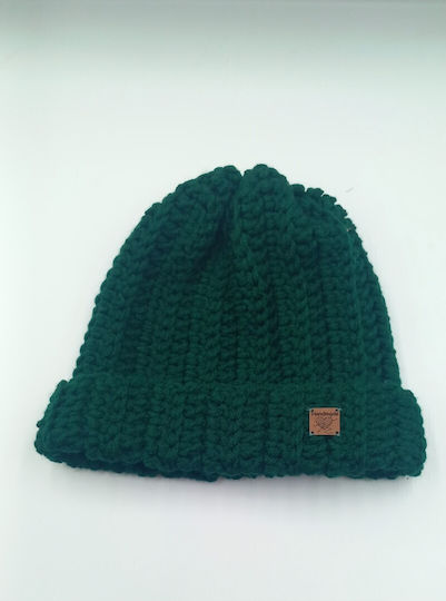 Beanie Unisex Strickmütze in Grün