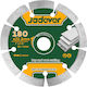 Jadever Cutting Disc for Construction Materials 180mm