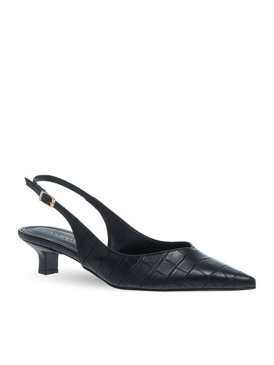 Spitze Zehe Pumps Schwarz