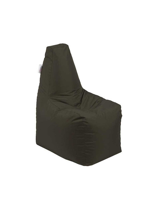 Bean Bag Chair Waterproof Cappuccino 50x40x55cm