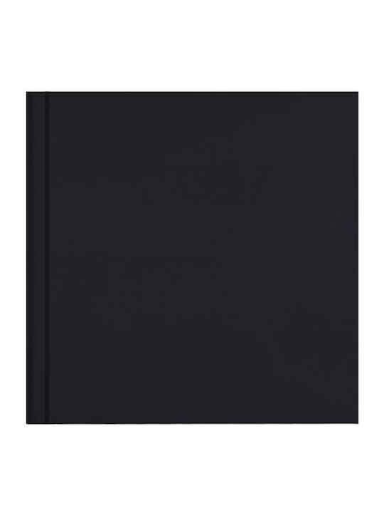 Next Hochzeitswunschbücher-Sketch Book Seide Schwarz 80 Weiße Blätter 120g 23x23cm
