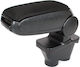 Peugeot 208 2012 Armrest Set Black Fabric + Installation Kit