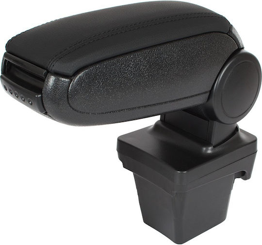 Peugeot 308 I 07-14 Armrest Set Black Eco-leather + Mounting Kit