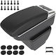 Mazda 2 07-14 Cotieră Depozitare Neagră Din Piele Ecologică + Kit Montaj