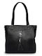 Women's Shoulder Bag Shopper Nomade Black