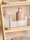 5Five Plastic Transparent Storage Basket 22.5x15.2x10.5cm