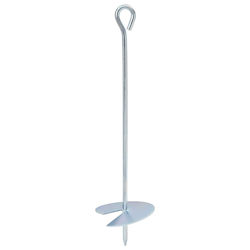 vidaXL Post Support for Garden Fence Made of Metal 10x10x40cm 10 Pieces Silver