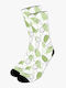 Printed Avocado Pattern Sock Nodo