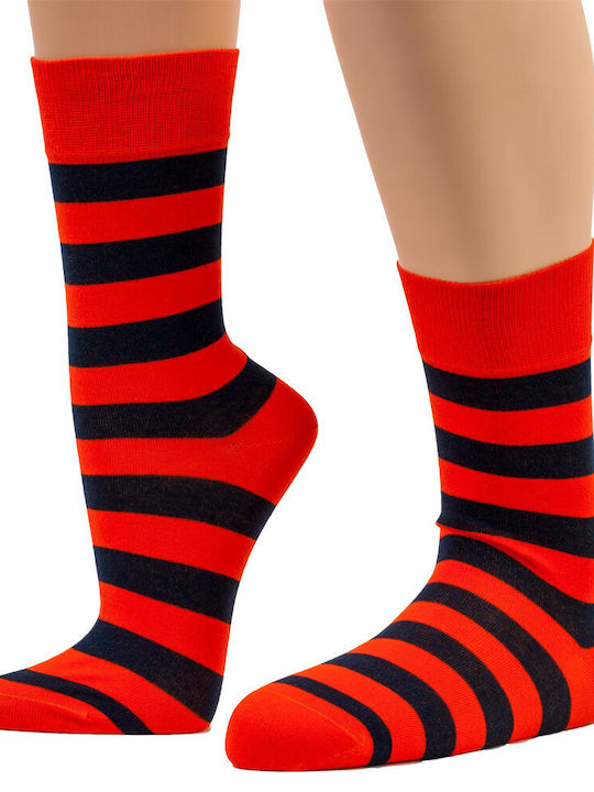 The Bus Orange Socks