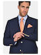 Winter Men’s Suit Jacket with Regular Fit Navy