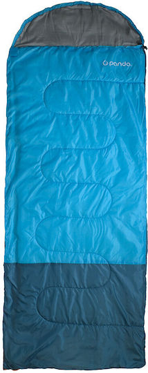 Panda Sleeping Bag Μονό 3 Εποχών Μπλε Πορτοκαλί