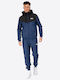 Set Trening Albastru Marin Negru Alb