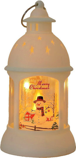Alista Home Christmas Plastic White Battery Candle 13.5x6.8cm