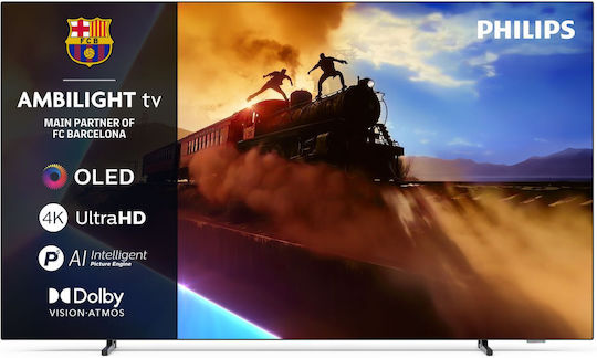 Philips Smart Τηλεόραση 48" 4K UHD OLED 4K Ambilight TV HDR (2025) 48OLED760/12