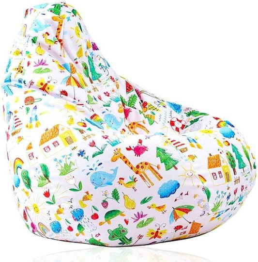 Beanbag 70x60x65 cm Multicolor Beanbag 70x60x65 cm Multicolor