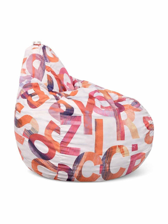 Beanbag Multicolor 70x60x65 cm