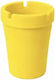 Plastic Car Ashtray Yellow