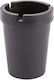 Plastic Car Ashtray Black