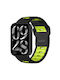 Xiaomi Band 9 Pro Redmi Watch 6 5 Xdfind Flat-head Dual-color Silicone Watch Band Black+fluorescent Green