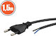 Cablu de Alimentare Cee 7/16 1.5m 2.5a 250v 2x0.5mm Negru