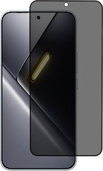 Anti-spy Σκληρυμένο Γυαλί Tempered Glass Προστασίας Οθόνης Πλήρης Κάλυψης Xiaomi Poco X8 Pro Max 5g Φιμέ