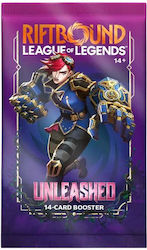 Riftbound: League Of Legends Търговски Картични Игри – Unleashed Бустер Пакет