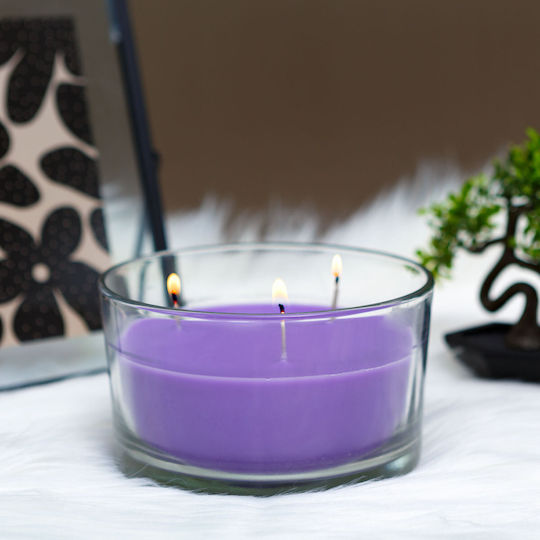 Alista Home Aromatic Candle in Lilac Jar 350g