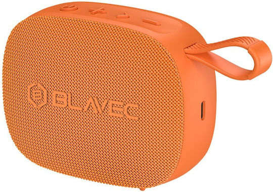 Blavec Bluetooth Speaker 6W with Battery Life up to 25 Hours Orange WS06-O