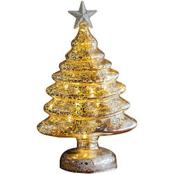 Arbore Decorativ De Crăciun Flippy Model Stea Sticlă Cu Lumină 3 Baterii Aa 22 X 9 Cm Auriu Arbore Decorativ De Crăciun Flippy Model Stea Sticlă Cu Lumină 3 Baterii Aa 22 X 9 Cm Auriu