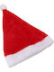 Weihnachtsmann-Hut Polyester Einheitsgröße Rote
