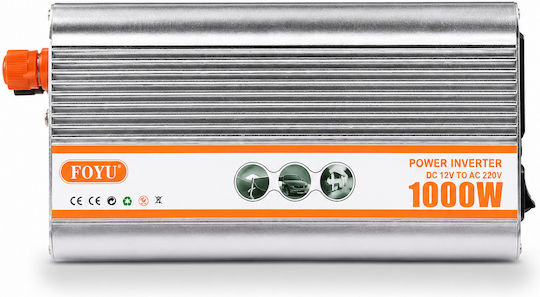 Car Power Inverter 1000W for Conversion 12V DC to 220V AC