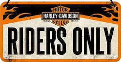 Harley-Davidson Riders Only Aufkleber