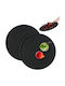 Relaxdays Relaxdays Serviertablett 45x45cm 2 Stück