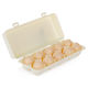 Orion Eierfächer Kühlschrank-Organisatoren für 12 Eier 26x11x7cm