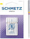 Set 5 Sewing Needles Elastic Materials Fineness 75 Schmetz 130/705 H-s Vms